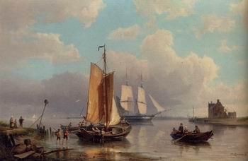 unknow artist Seascape, boats, ships and warships. 126